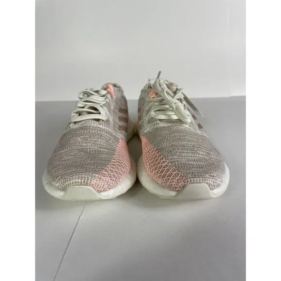 Adidas Girls PureBoost GO Size 6.5 Big Kids Pink Running Shoes Walking Sneakers