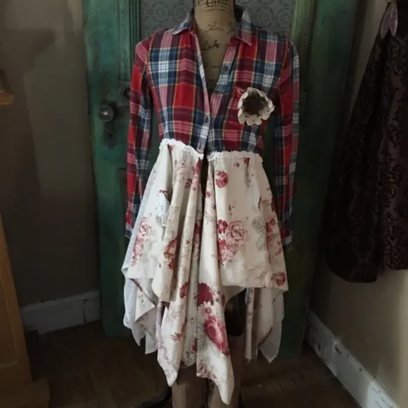 Boho Gypsie Chic Lagenlook Cloak sz small