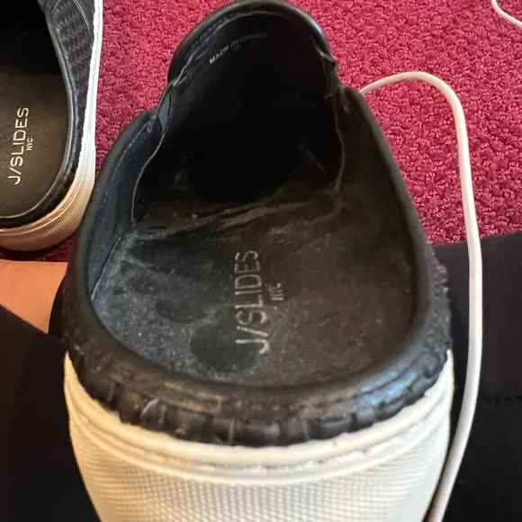 J Slides sneakers NYC GC slip on open back shoes host pick