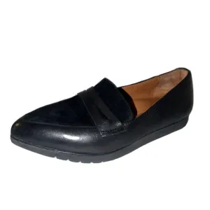 L’AMOUR DES PIEDS Shoes Women's Size 7.5M Black Leather MIAMORE Comfort Loafers